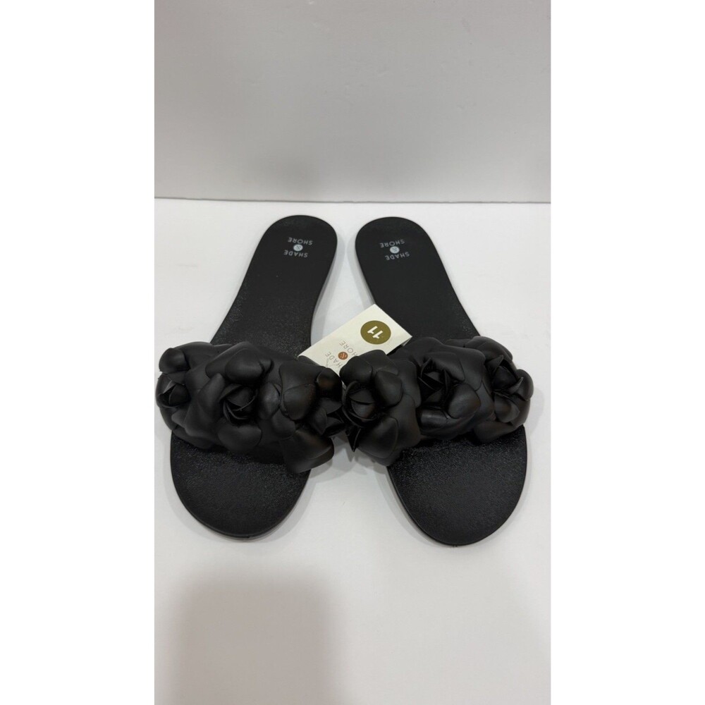 Women's Mallory Jelly Sandals - Shade & Shore Black Size 11